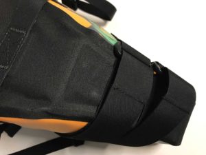 MSX-Satteltasche - kräftige Klettverschlüsse zur Befestigung
